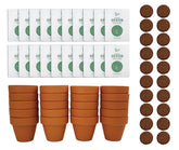BUZZY front packaging showing full 20-pack kit and contents and quick setup benefit