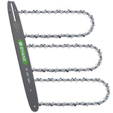 Byane front packaging showing 18-inch bar and three chains, ready replacement