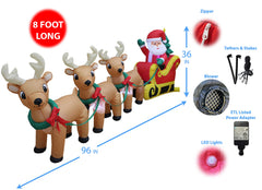 BZB Goods close-up of Santa figure highlighting quality stitching
