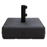 C-Hopetree square base front view showing sturdy silhouette and weather resistance