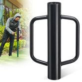 CALCHELE front view of the 12 lb post driver showing balanced design and utility