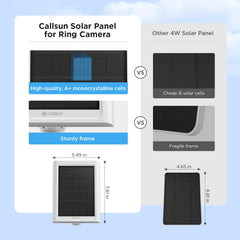 CallsSun adjustable bracket detail demonstrating flexible angling benefit