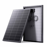 Callsun front view of 100W panel showing compact design and high output