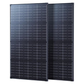 Callsun front view of paired panels showing robust frame and high output