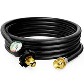 CALPOSE front assembly showing full 12ft hose and POL fitting for safer setup