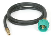 Camco front packaging showing 60-inch pigtail and safety labels for confident setup