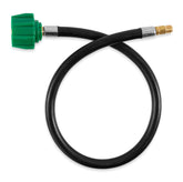 Camco front packaging view showing the 24-inch pigtail connector and key features