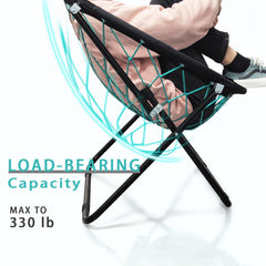 Camp Field elastic webbing detail highlighting durable supportive cords