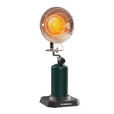 CAMPLUX front view showing compact design and quick heat benefits