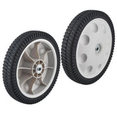 Cancanle front view 12x2.125 wheel showing fit and balance