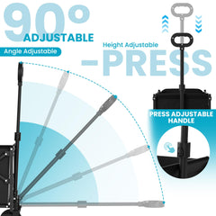 Canpsky folded compact storage in car trunk for easy transport convenience
