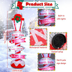 Capoda close-up of printed letters and colorful stripes highlighting clear holiday messaging
