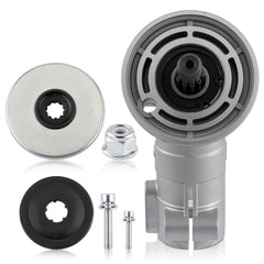 CARBBIA gearbox assembly front view showing clean fit and durability