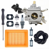 Carburionix carburetor front view showing fitment and durable finish for reliable replacement