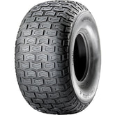 Carlisle front view of Turf Saver II tire showing tread and brand protecting turf