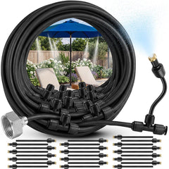 CARPATHEN front packaging showing 75 ft patio mister and components for easy setup