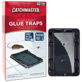 Catchmaster front packaging showing product count and purpose for effective pest control