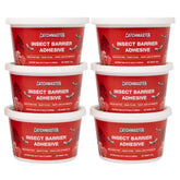 Catchmaster front view of six 15 oz pails showing product kit and branding benefit: ready-to-use