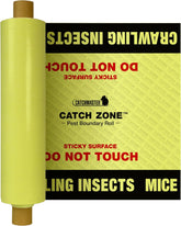 Catchmaster roll front packaging showing product length and use benefits