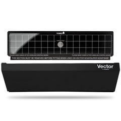 Catchmaster Vector Optima front view showing sleek black housing and discreet design benefit