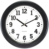 Caysie front view showing clean black frame and clear numerals, easy time reading