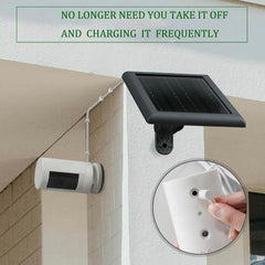 CCYRYY side view of adjustable mount for angling toward sunlight