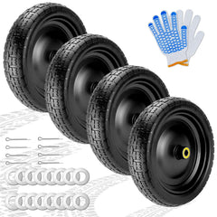 Cenipar front view of four 13-inch wheels showing complete replacement set and readiness
