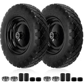 Cenipar front view wheel assembly showing complete replacement and durability