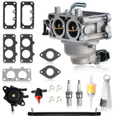 Centuryestar carburetor front assembly showing fitment and improved fuel delivery