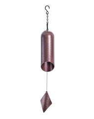 Cesun front view of 24-inch deep tone wind chimes showing full set and benefit of rich sound