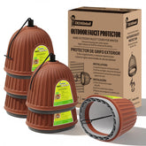CH24Globall front view of six-pack hose bib covers showing durable packaging and protection