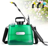 chamvis front view showing 2-gallon tank and ergonomic handle for easy transport