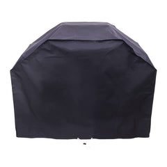 Char-Broil front view covered grill showing protective fit and weather resistance
