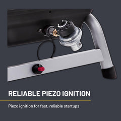 Charbroil lid-mounted temperature gauge for accurate grill monitoring