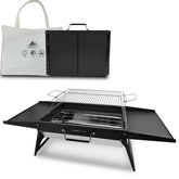 Charmline front view assembled showing compact tabletop grilling and quick setup