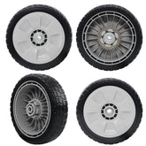 CheeMuii front and rear wheels pack showing complete replacement set and fit