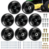 CheeMuii front view of complete 8-pack wheels kit showing all included parts and benefits