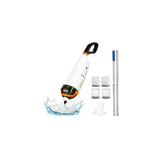 Cheerclean front view showing cordless vacuum and ergonomic shape for easy handling