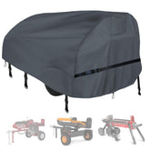 CHENGNAN front view of cover protecting log splitter, durable weatherproofing benefit
