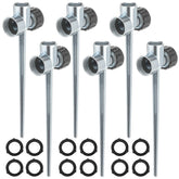 CHENGU front view of 12-pack sprinkler spikes showing contents and value