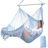 Chihee front view of hammock chair showing inviting seated comfort