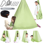Chihee front view showing cocoon swing and strap kit, clear product benefit