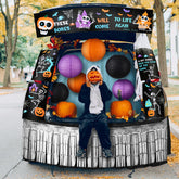 Chiisong front trunk display showing full decorated car and welcoming setup