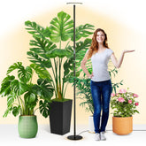 chiphy front view full lamp showing sleek silhouette and even plant illumination
