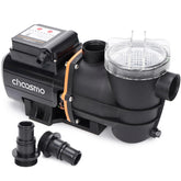 choosmo front view pump showing compact housing and easy placement benefit