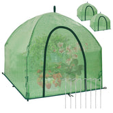 CHPPEY front view of two packaged plant covers showing included accessories and ease
