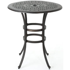 Christopher Knight Home bronze front view showing elegant grillework and durable build