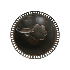 Christopher Knight Home detailed shot of cast iron pedestal showing sturdy base and decorative carving