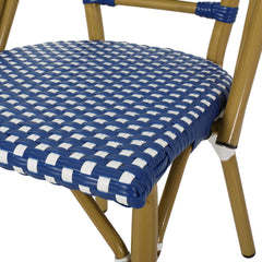 Christopher Knight Home close-up of faux-rattan weave showcasing handcrafted durability