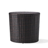 Christopher Knight Home Keaton front view showing compact outdoor table and styling benefit